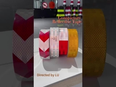 PET Prismatic 2''X150ft ECE 104r Reflective Tape For Trucks Vehicles