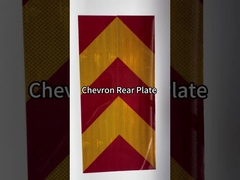 High Intensity Slow Moving Bicycle Carrier Warning Sign Truck Rear Sign