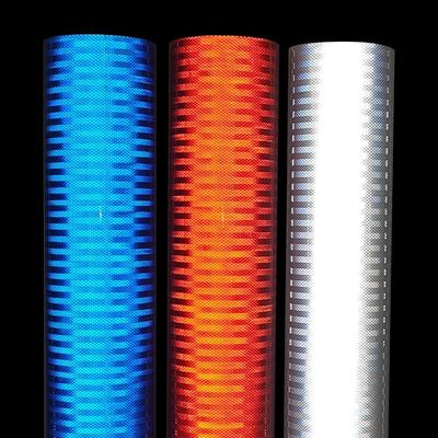 Good price Durable Prismatic Reflective Sheeting Printable Reflective Vinyl  Material For Sign online