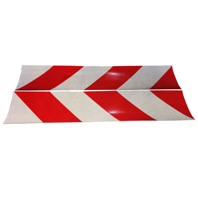 Good price Reflective Rear Lorry Marker Boards Striped PMMA PET PC Material online
