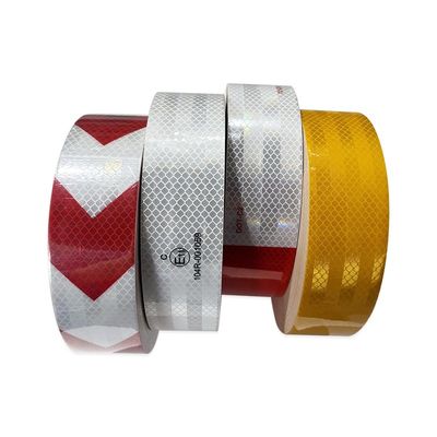 Good price Waterproof Hi Vis Reflective Warning Tape Self Adhesive Conspicuity Marking For Truck online