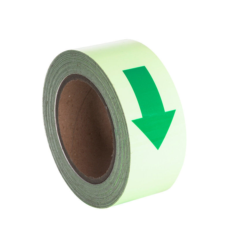Self Adhesive Permanent Glow In The Dark Tape Vinyl Strips for Wall Ceil