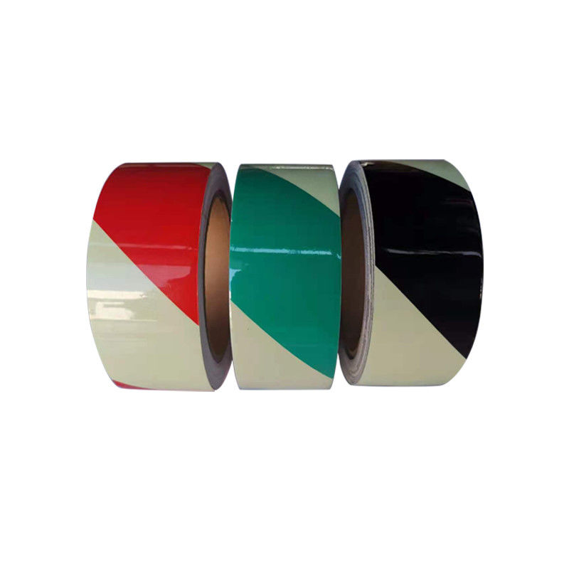 Printable PVC Material 6-8H Glow In The Dark Tape For Exit Sign