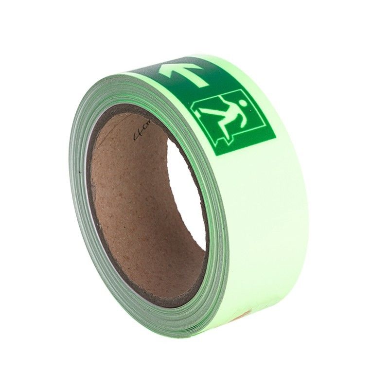 Full Color Rainbow Glow In The Dark Tape For Emergency Exit Sign