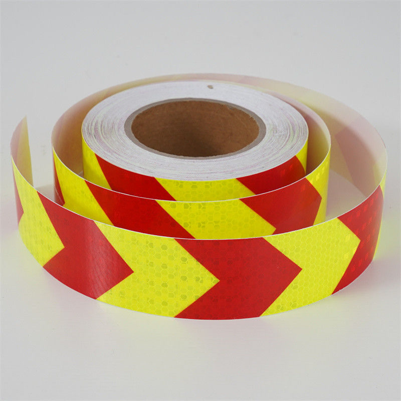 White Back Glue Crystal Color PVC Lattice Reflective Film Bicycle Outline Warning Sign Sticker Reflective Tape
