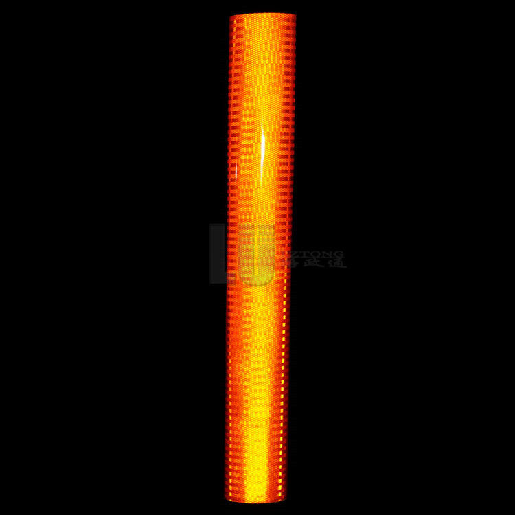 10 Years Acrylic / PMMA Material Diamond Grade Prismatic Reflective Vinyl Sticker Sheeting Roll For Road Traffic Signs