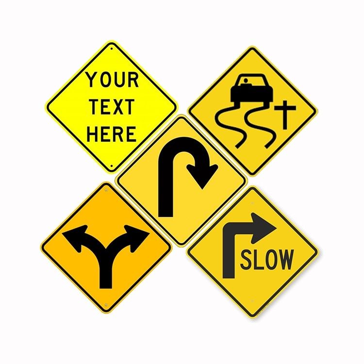 Customized Reflective No Parking Sign Informative Traffic Warning Sign for Road Safety