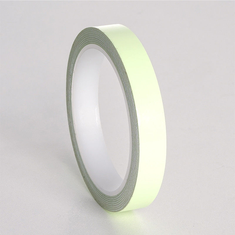 Photoluminescent Self-Adhesive Glow In The Dark Vinyl Rolls Luminous Reflective Paper Pet Film