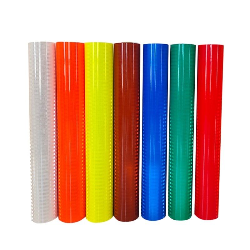 Free Sample Type III Self Adhesive Road Sign HIP Reflective Film Sheets Vinyl Roll