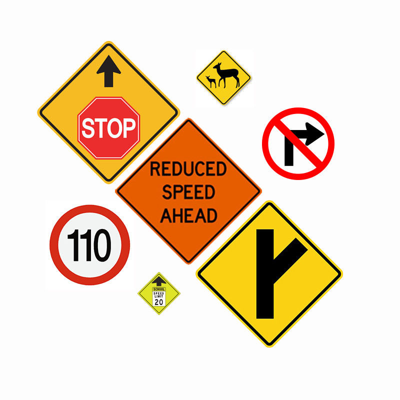 Customized Reflective Road Sign Construction Work Ahead Sign For Work Zone