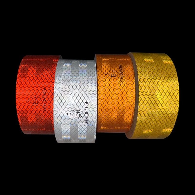 ECE Reflective Tape White 2in*150ft ASTM D9546 Type IV Reflective Sheeting
