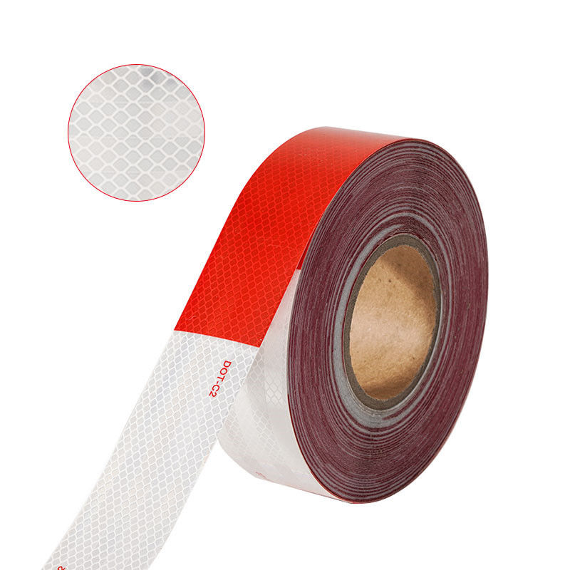 High Intensity 2 Inch Truck DOT C2  Reflective Trailer Tape Automotive Motorcycle Cargo Tractor Trailer Warning Caution