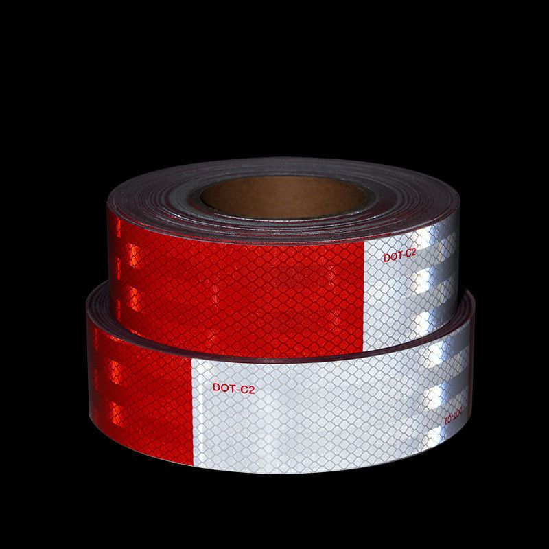High Intensity 2 Inch Truck DOT C2  Reflective Trailer Tape Automotive Motorcycle Cargo Tractor Trailer Warning Caution