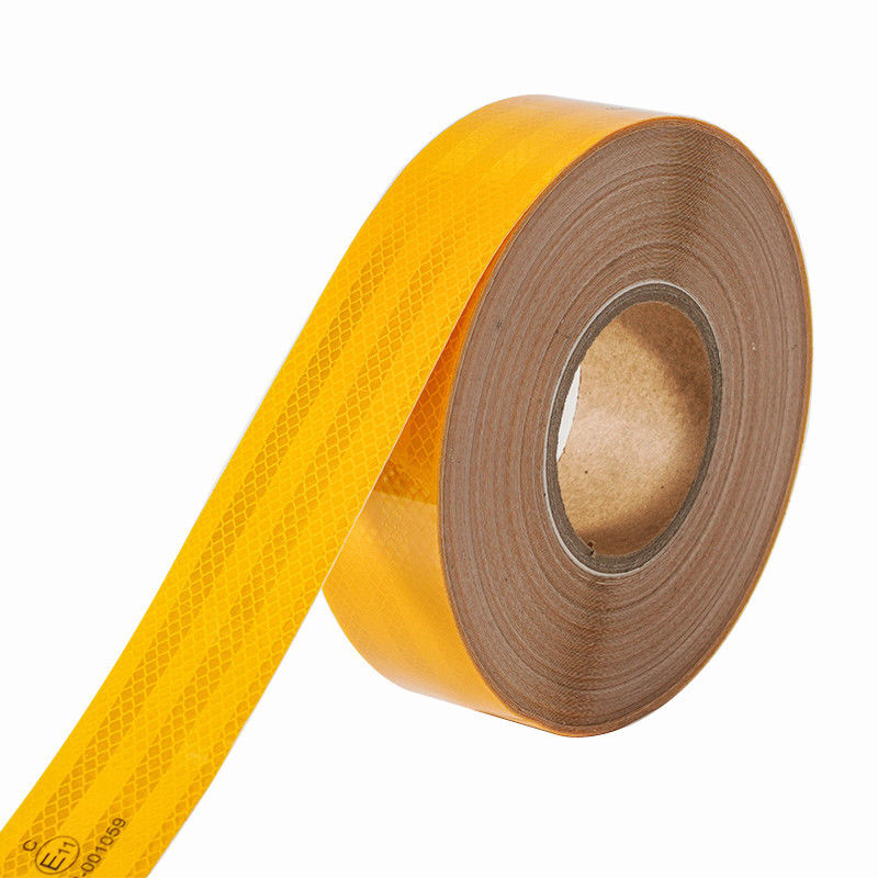 Custom Printed ECE 104r Rolls Car Reflective Prismatic Red Stickers Vinyl  Reflective Tape For Truck