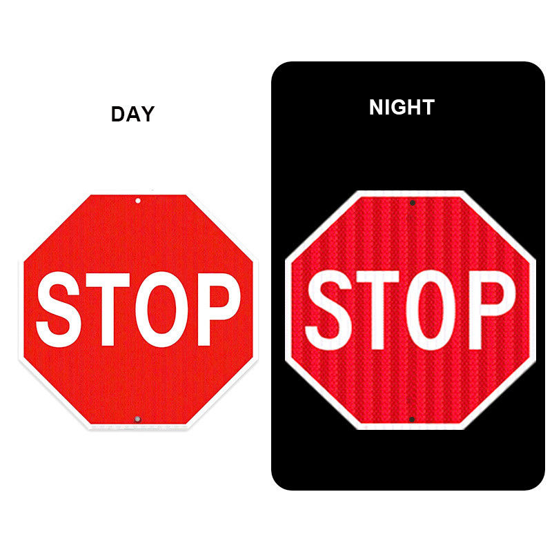 ASTM D4956 Type II Red Engineer Grade EGP Reflective Material for Stop Road Signs