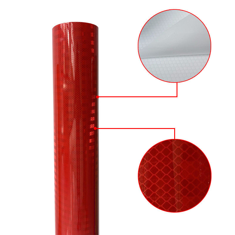 Printable PMMA High Intensity Micro Prismatic EGP Retro Reflective Sheeting Film Vinyl Rolls For Road Sign