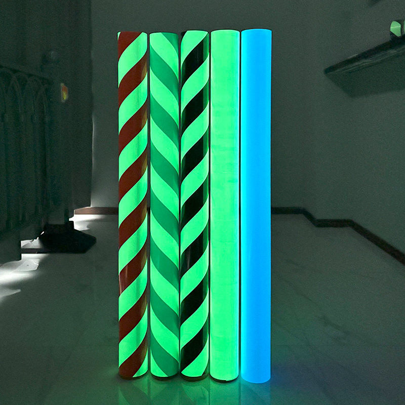 Green Photoluminescent Night Glow In The Dark Vinyl Film For Decoration