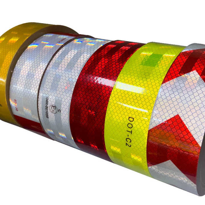 Prismatic Conspicuity 2 Inch X 50 Yard DOT-C2 Reflective Tape Sticker For Vehicle Truck