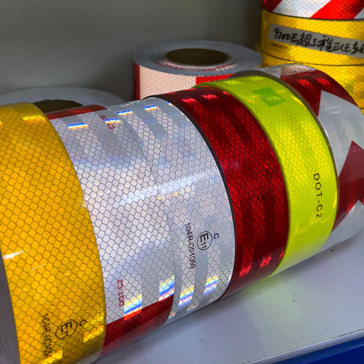 Prismatic Conspicuity 2 Inch X 50 Yard DOT-C2 Reflective Tape Sticker For Vehicle Truck