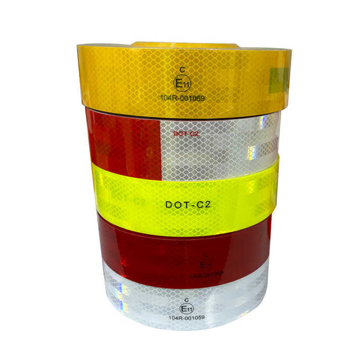 Prismatic Conspicuity 2 Inch X 50 Yard DOT-C2 Reflective Tape Sticker For Vehicle Truck