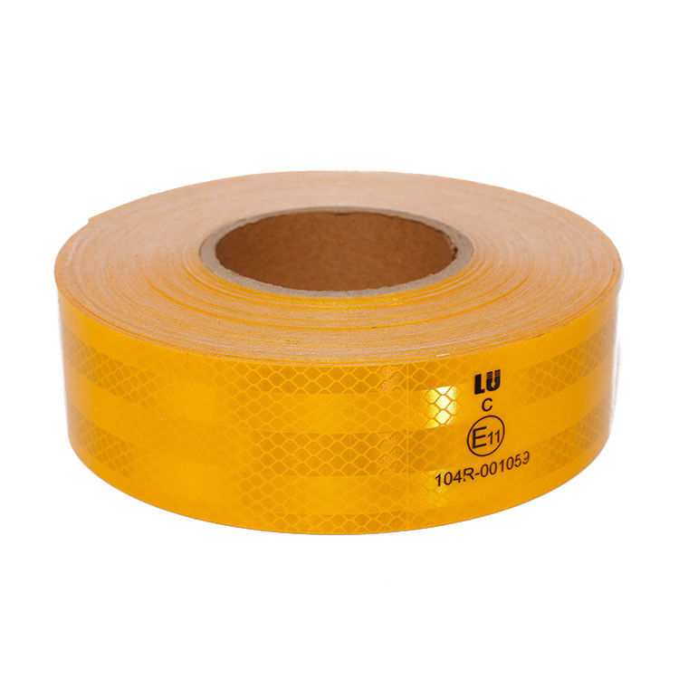 High Visibility ECE 104R Vehicle Reflective Tape Reflector Sticker For Truck Car Safety Conspicuity Marking