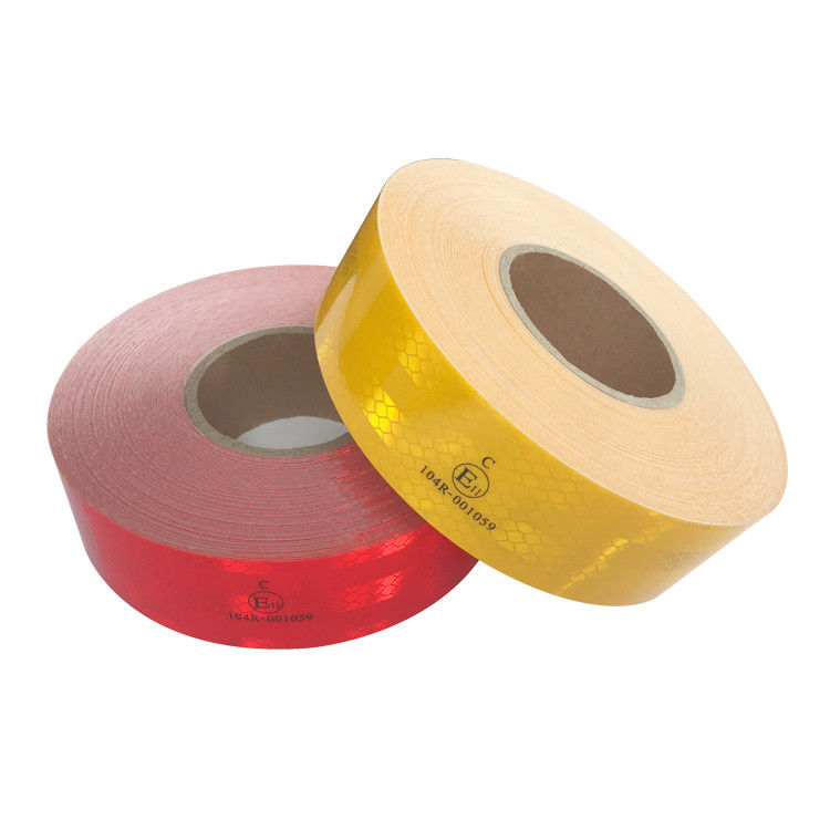 High Visibility ECE 104R Vehicle Reflective Tape Reflector Sticker For Truck Car Safety Conspicuity Marking