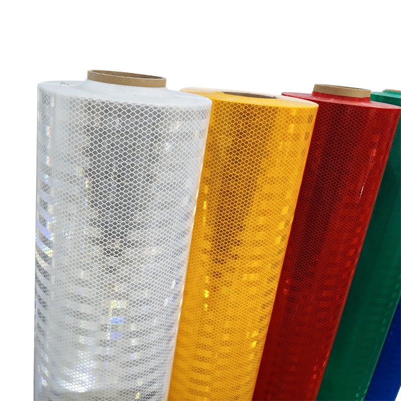 High Intensity Prismatic 1.22m*45.7m Certified 10 Years Micro Prismatic Retro Reflective Sheeting for Highway Safety Signs