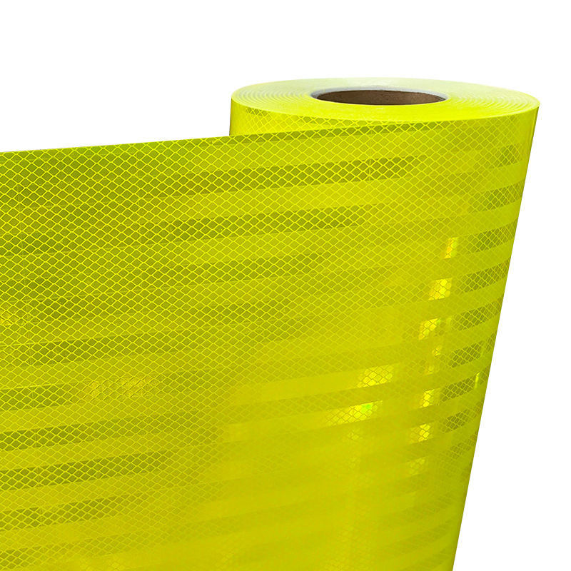 High Intensity Prismatic 1.22m*45.7m Certified 10 Years Micro Prismatic Retro Reflective Sheeting for Highway Safety Signs