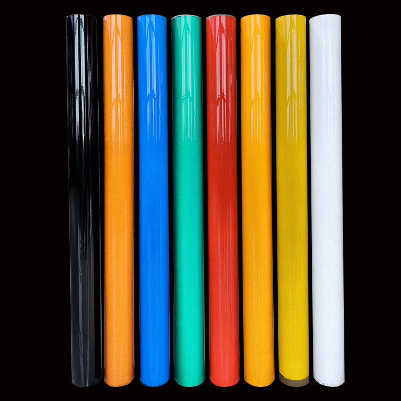 1.24x45.72 m Advertisement Grade Glass beads Type Acrylic Reflective Sheeting Vinyl Roll 5200 Durability 5 Years for Screening Printing