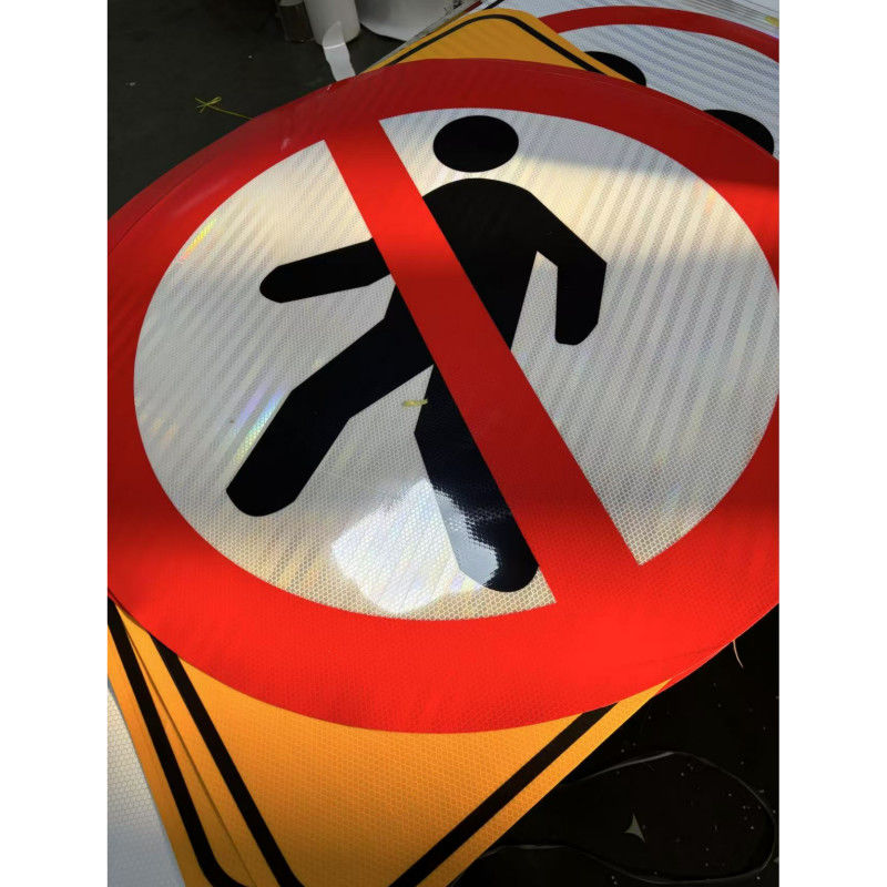 Eco Solvent Printing High Intensity Prismatic Vinyl Arcylic Reflective Sheeting for Traffic Sign