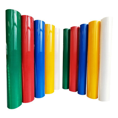 Good price 4x150FT Micro Silver Yellow Reflective Vinyl Sheet Film For Traffic Signs ODM online