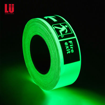 Good price Custom Waterproof Glow In The Dark Tape Stickers For Stair Strips Emergency Exit Signs online