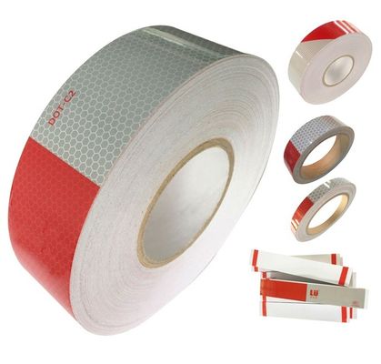 Good price DOT C2 Conspicuity Making Reflective Warning Tape Hi Vis For Trailers online