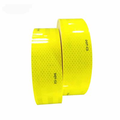 Good price Dustproof Sticky DOT Reflective Tape Fluorescent Yellow Green Orange For Vans OEM online