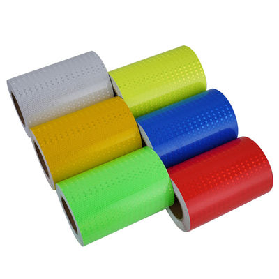 Good price PVC Crystal Lattice Reflective Conspicuity Warning Tape for Safety Marking online