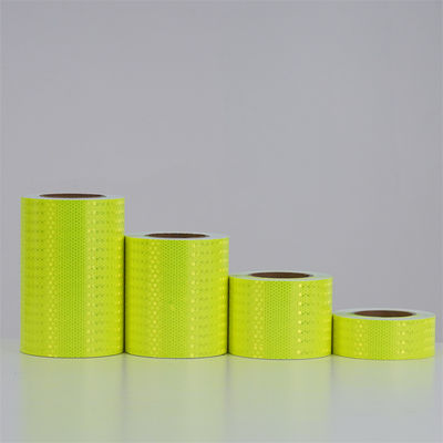 Good price Fluorescent Yellow Green Reflective Safety Marking Tape For Trailer Truck Car Motorcycle online