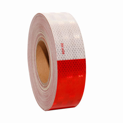 Good price Trucks DOT Conspicuity Retro Reflective Tape White Red Prism Type online