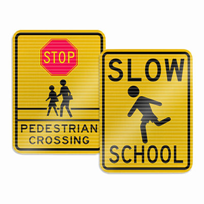 Good price 2mm Hexagon Reflective Traffic Signs Road Safety Mandatory Sign online