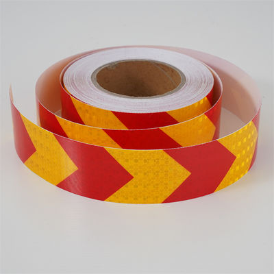 Good price Crystal Lattice Conspicuity Arrow Pattern Reflective Caution Tape For Vehicle online
