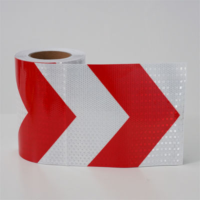 Good price Crystal Lattice Arrow Design Reflective Warning Tape For Vehicle Conspicuity Making online