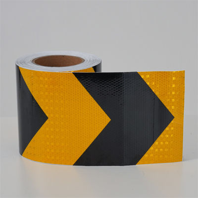 Good price 2 Inch High Intensity Prismatic Reflective Caution Tape Sticker For Work Zone Marking online