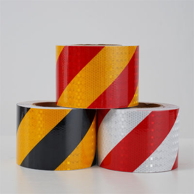 Good price Wholesale Honeycomb Striped Crystal Lattice Prismatic Reflective Marking Tape For Traffic Control online
