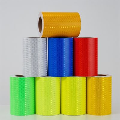 Good price Crystal Lattice Honeycomb Edge Reflective Film Reflective Warning Tape for Traffic Safety online