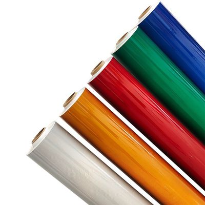 Good price High Intensity Self Adhesive Road Sign Reflective Sheeting Vinyl Film For Night Outdoor Safety online