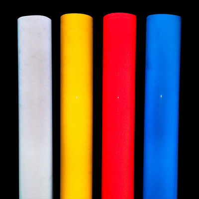 Good price Tearable Heat Resistant Reflective Vinyl Sheet Red Yellow OEM online