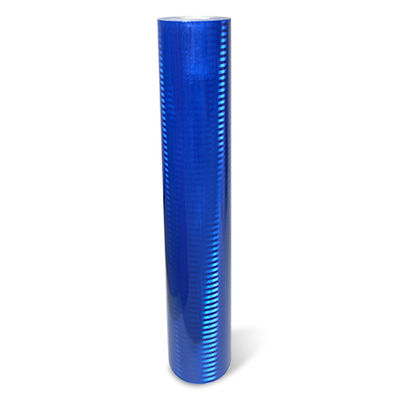 Good price Blue High Intensity Adhesive PVC Reflective Film Micro Prismatic Vinyl Sheets online