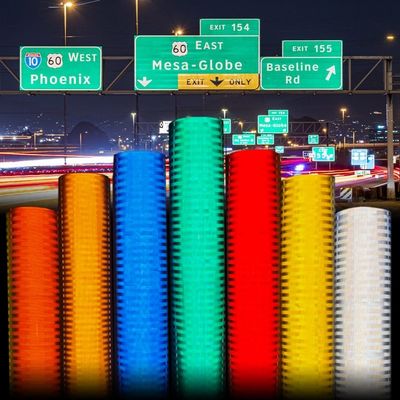 Good price 4x150FT Brown Acrylic Engineering Grade EGP Prismatic Retroreflective Sheeting Vinyl for Road Signs online