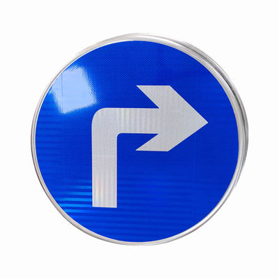 Good price ODM Road Turn Reflective Safety Signs PET Aluminum Board online