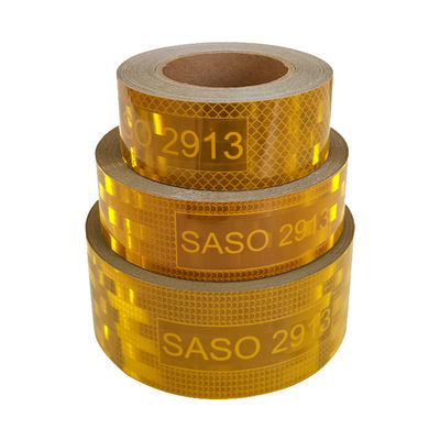 Good price Outdoor SASO 2913 Reflective Tape strips Yellow Orange OEM online