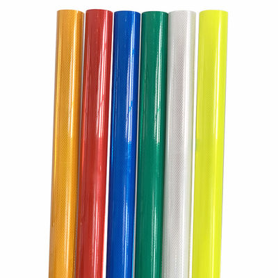 Good price Diamond Grade Prismatic Reflective Sheeting Various Colors For Road Traffic Safety online